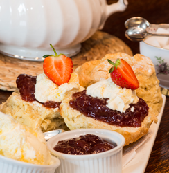 An Image of Our Traditional Cream Tea